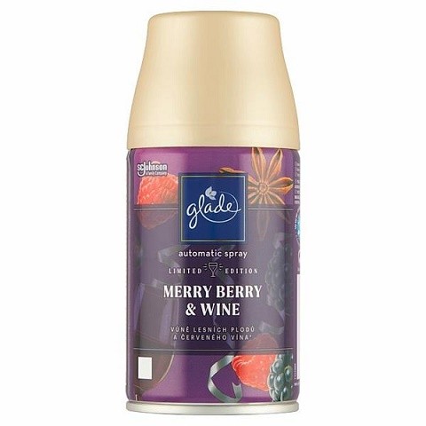 Glade Automatic NN Berry Wine 269ml - Drogerie Osvěžovače a svíčky Bateriové